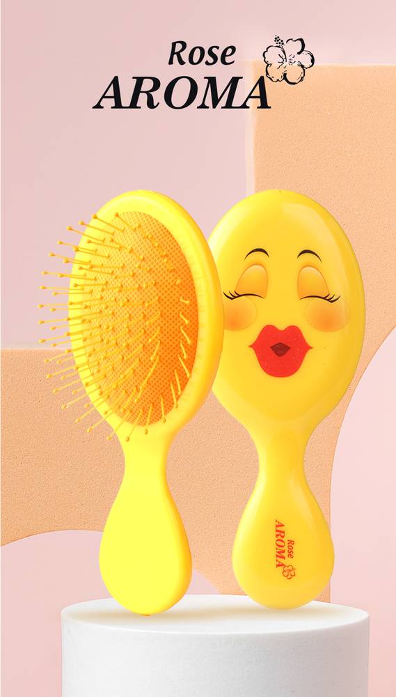 فرشة شعر مشط Emoji للأطفال الصغار