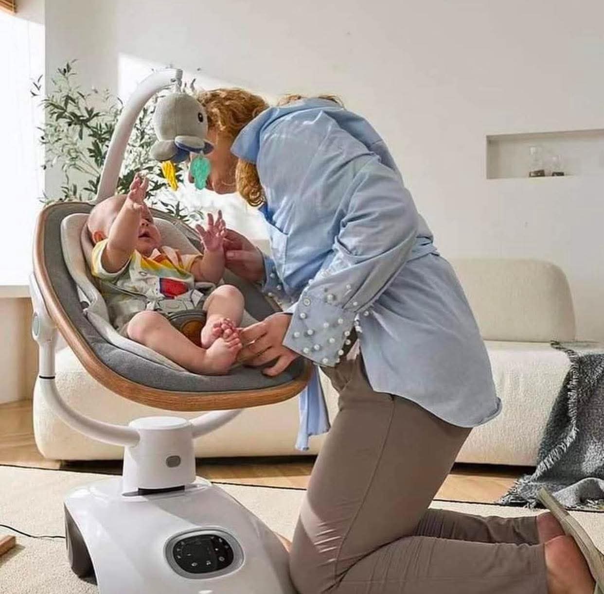 أرجوحة أطفال كهربائية