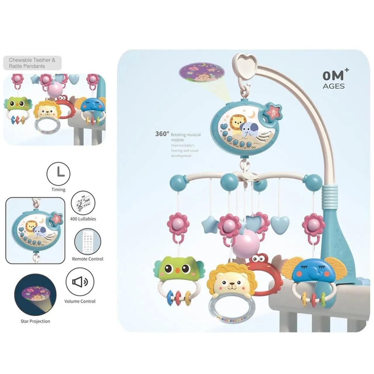 تعليقة العاب السرير للأطفال