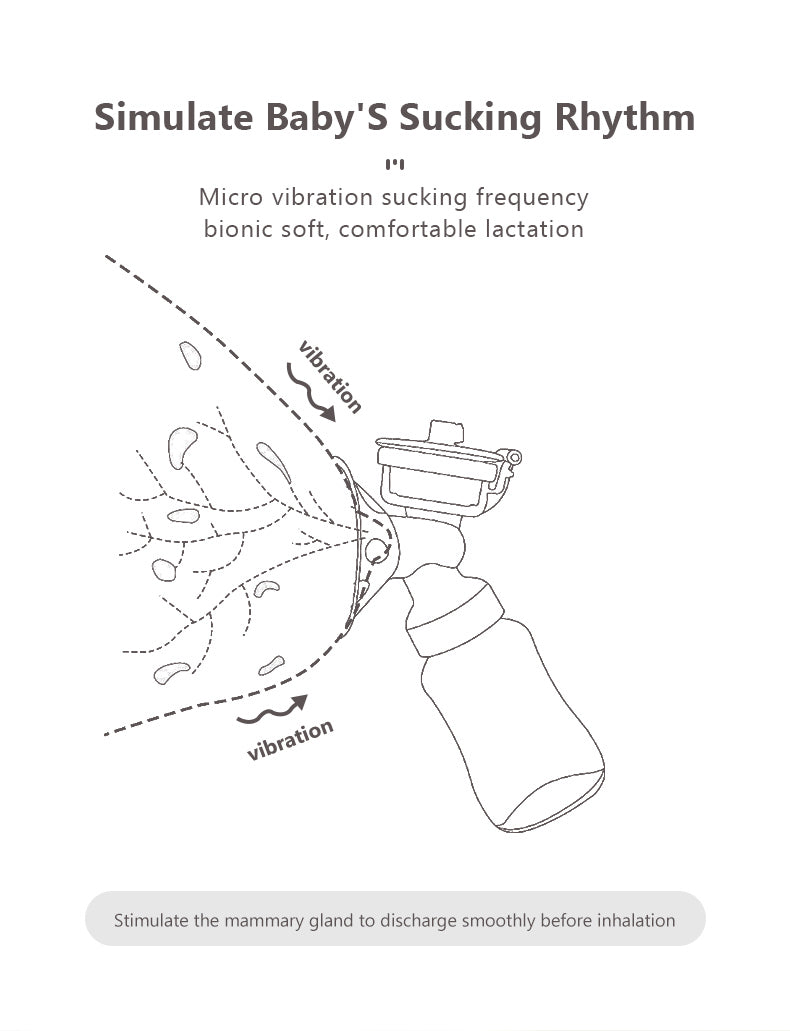 شفاط الحليب الكهربائي جهتين