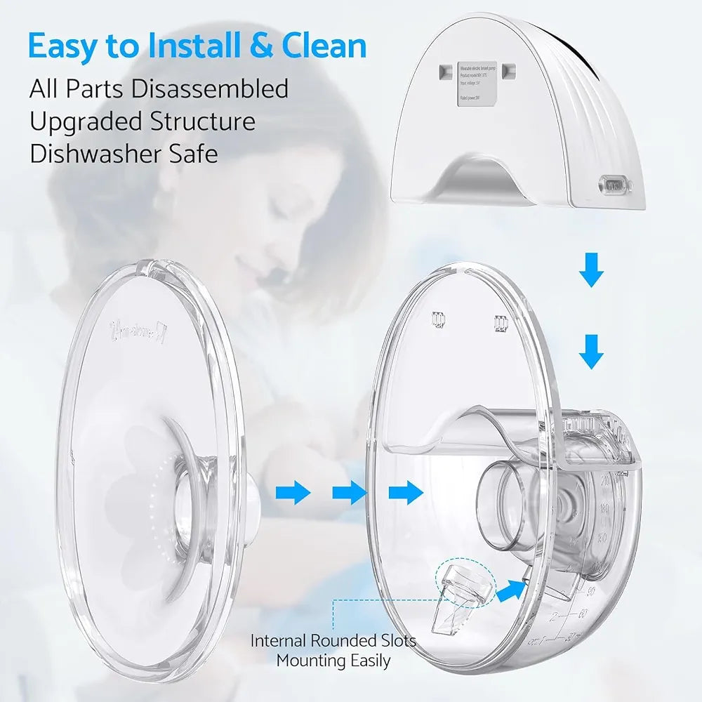 شفاط الحليب القابل للأرتداء MY-375