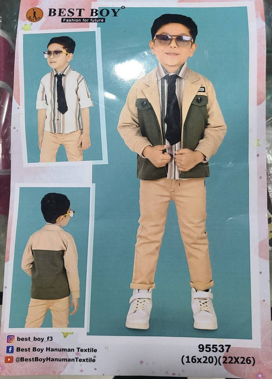 بدلة رسمي ولادي ماركة BEST BOY