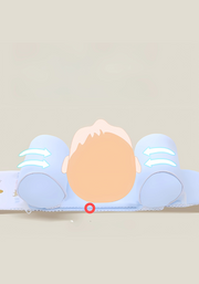 وسادة تعديل وتشكيل رأس المولود الجديد