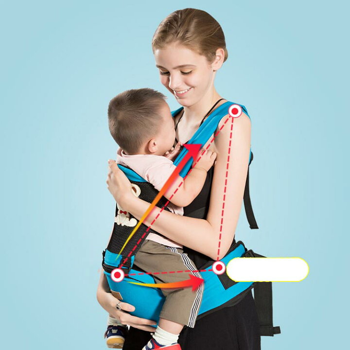حمال الأطفال مع قاعدة جلوس